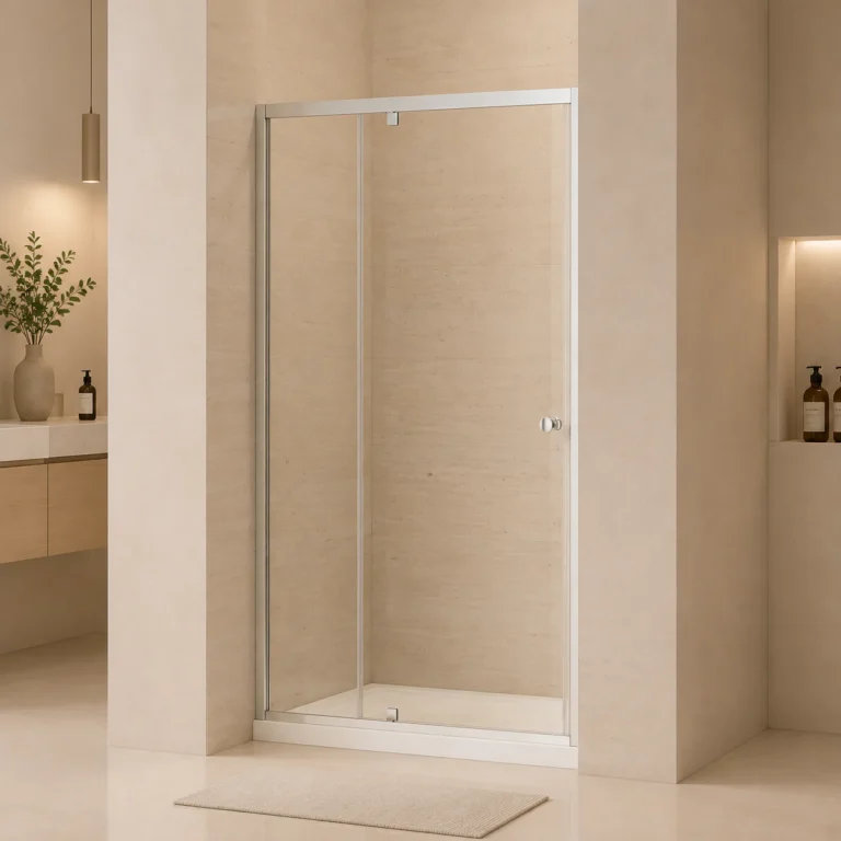 Zenova Glass Framed Pivot Shower Door PD0121