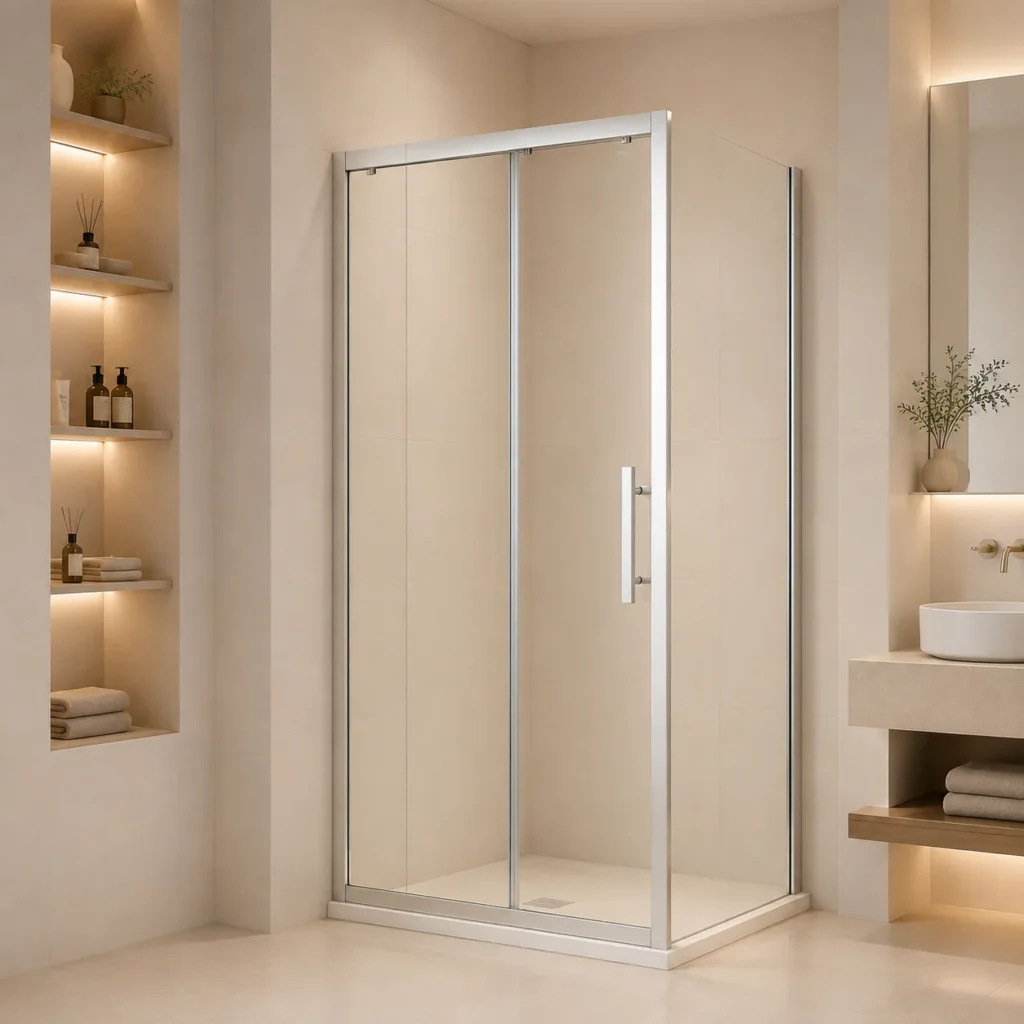 Zenova Glass Framed Sliding Shower Door AF5131