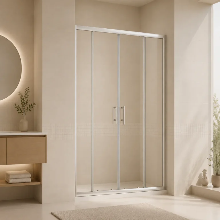Zenova Glass Framed Sliding Shower Door AY0142