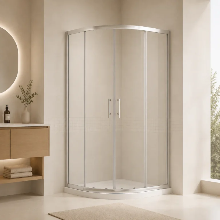 Zenova Glass Framed Sliding Shower Door AY2142
