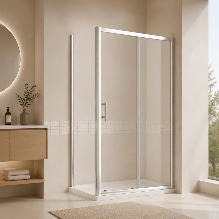 Zenova Glass Framed Sliding Shower Door AY5131