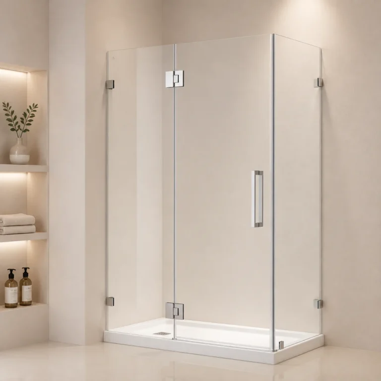 Zenova Glass Frameless Hinged Shower Door HT5131A