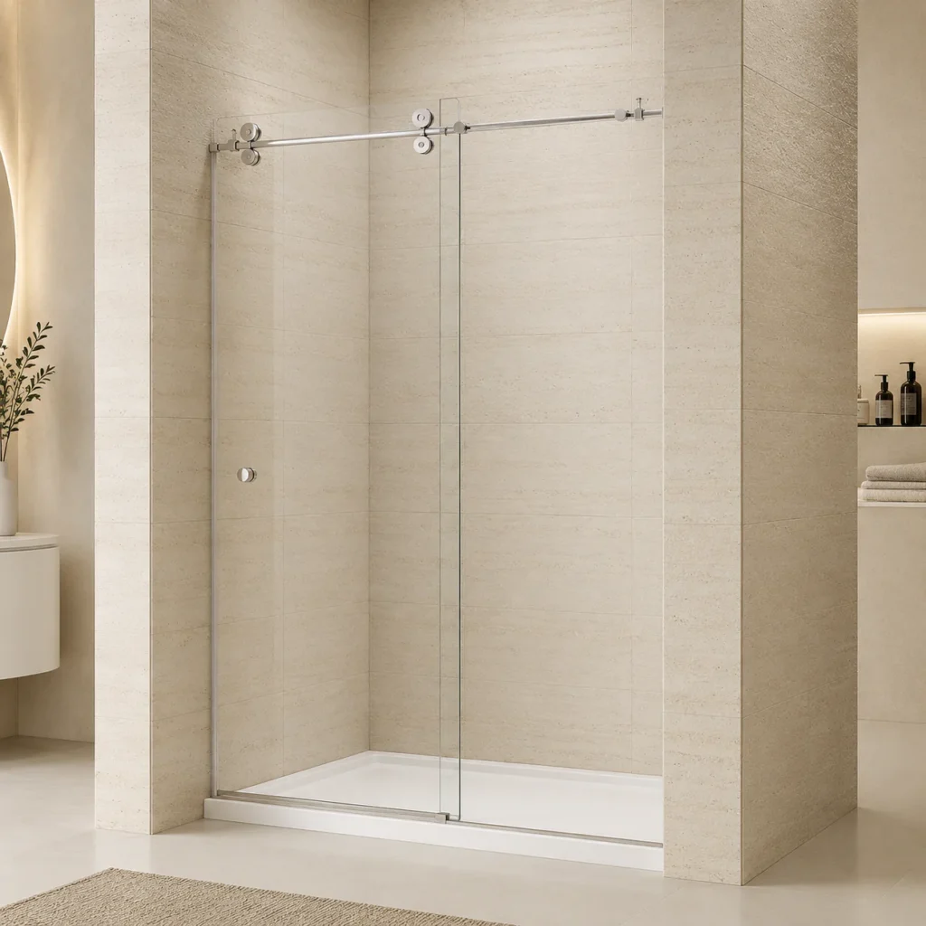 Zenova Glass Frameless Sliding Shower Door SY0121