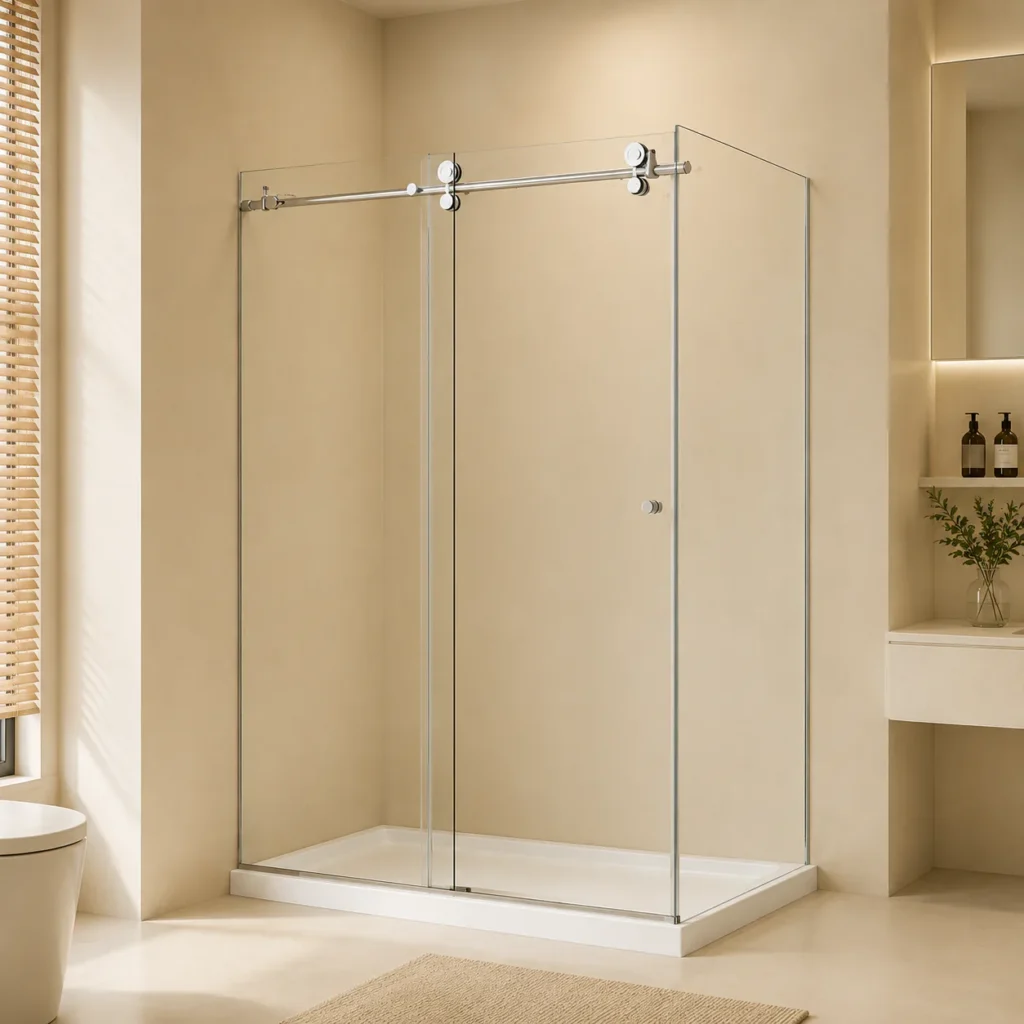 Zenova Glass Frameless Sliding Shower Door SY5131