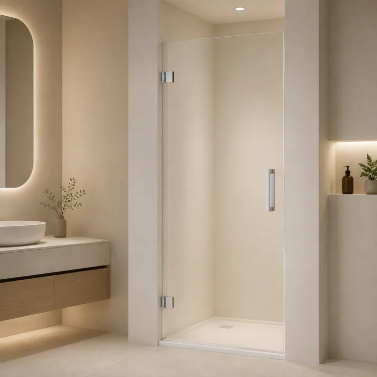 Zenova Glass Semi-Frameless Hinged Shower Door HP0111