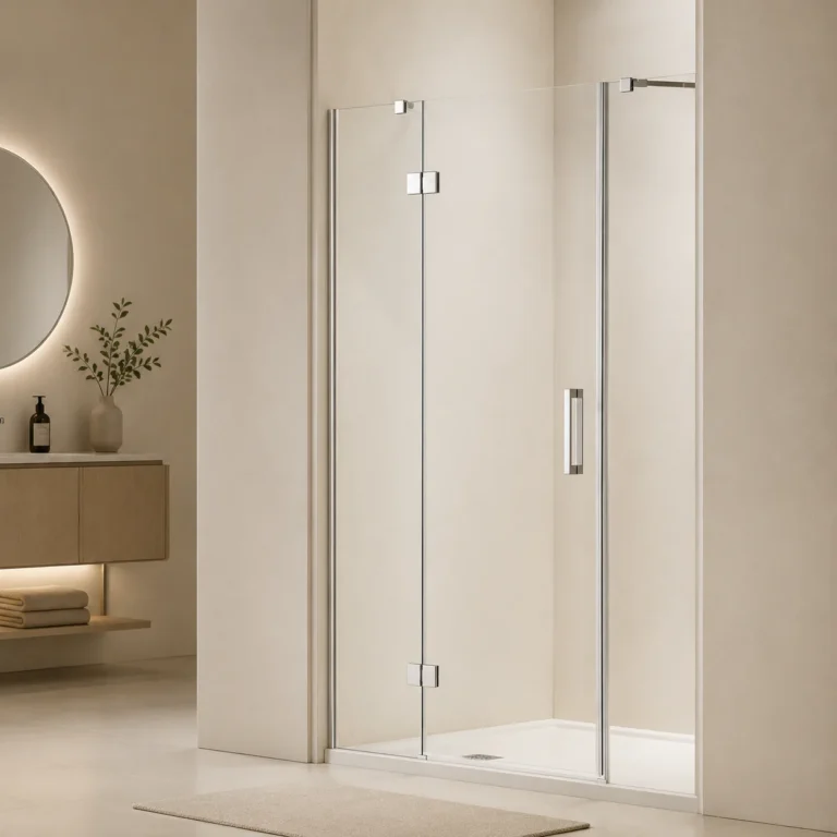 Zenova Glass Semi-Frameless Hinged Shower Door HP0131