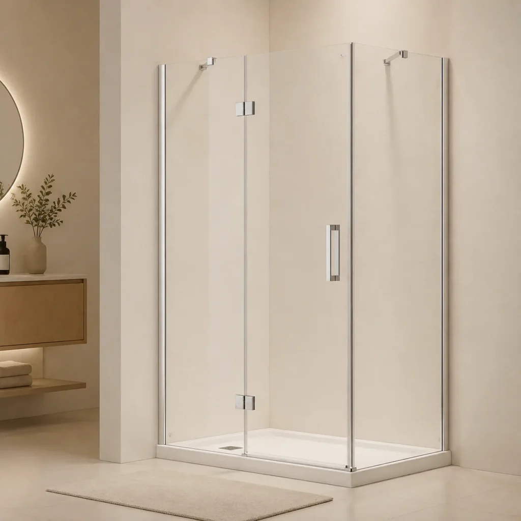 Zenova Glass Semi-Frameless Hinged Shower Door HP5131