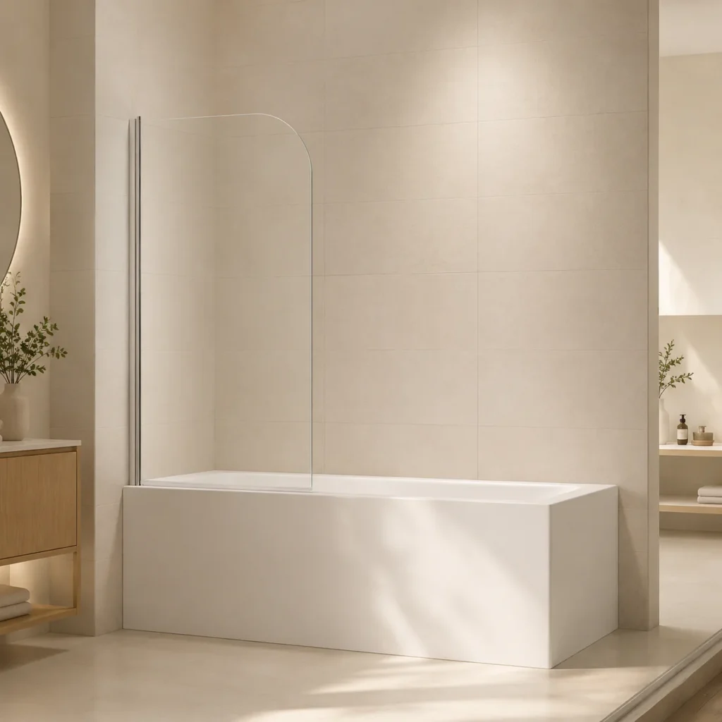Zenova Glass Semi-Frameless Walk-in Shower Door WY0111